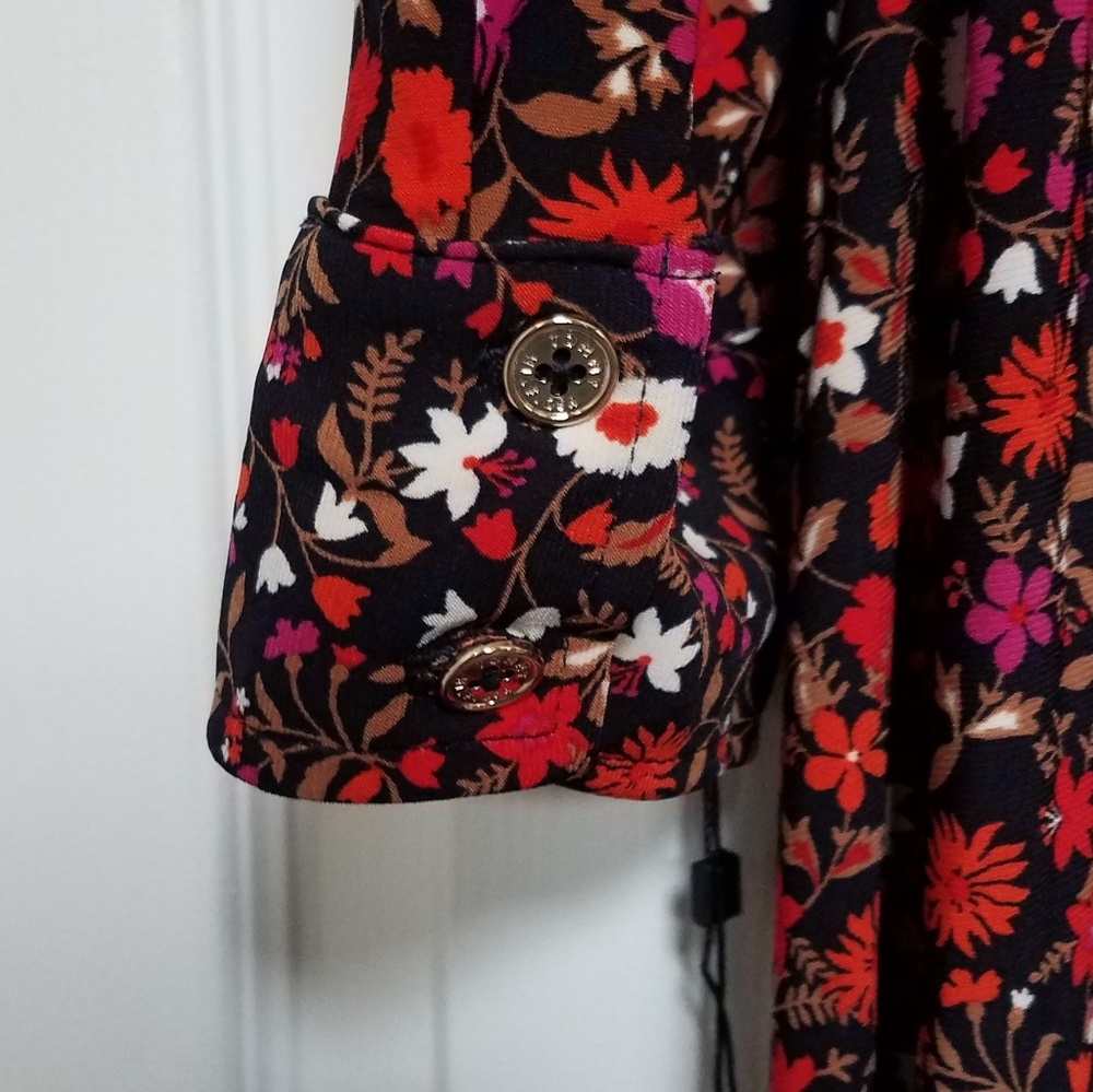 Tommy Hilfiger Ditsy Floral-Print Shirtdress - Picture 8 of 15